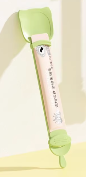 Cat Treat Feeding Spoon | Slide & Squeeze Dispenser for Cat Snacks