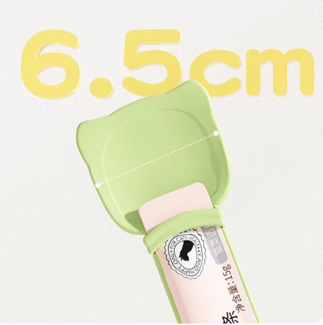 Cat Treat Feeding Spoon | Slide & Squeeze Dispenser for Cat Snacks