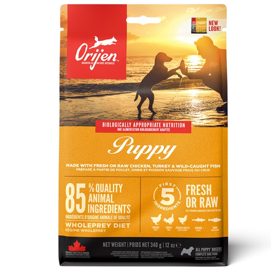 Orijen™ Puppy – Chicken & Turkey, Eggs, and Wild-Caught Fish