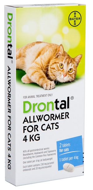 Drontal Allwormer: Comprehensive Worm Protection for Cats