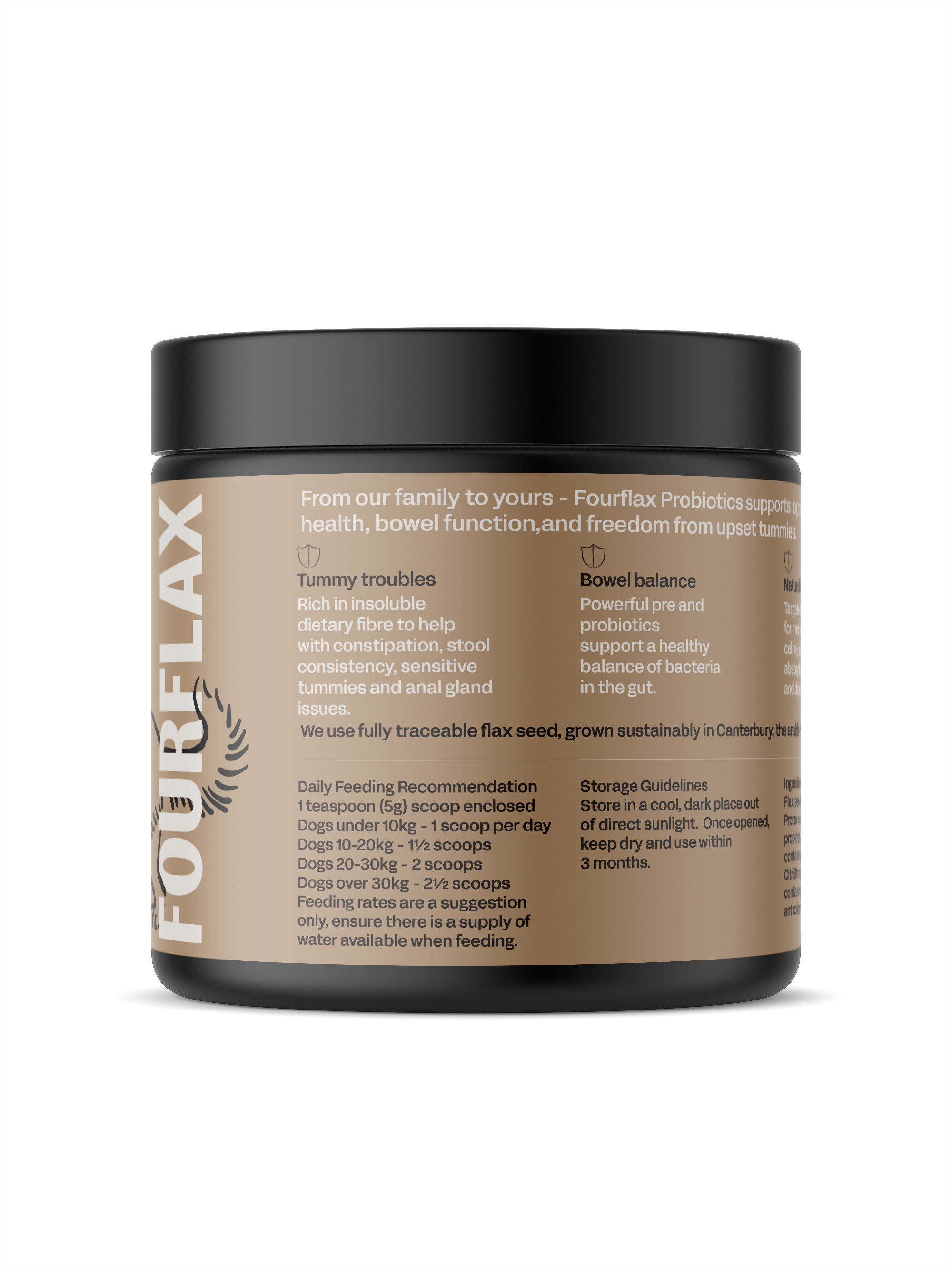 Fourflax Probiotics for Dogs