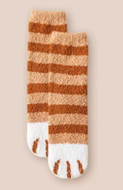 Coral Fleece Floor Socks for Women – Soft, Warm