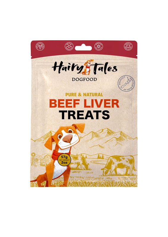 Hairy Tales Pet Food – Freeze-Dried Beef Liver