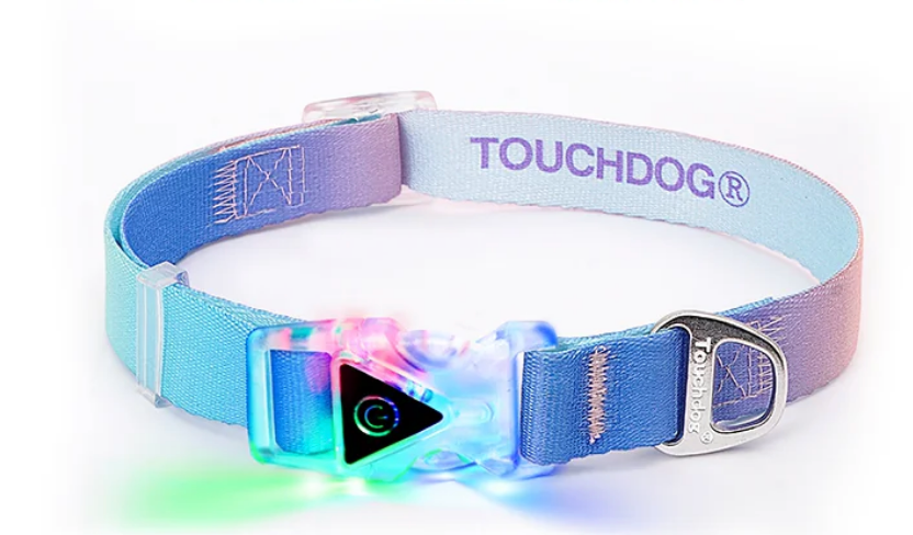 Touchdog LED Light-Up Dog Collar – Glow-in-the-Dark, Adjustable