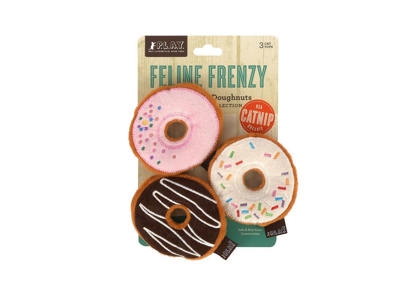 P.L.A.Y. Feline Frenzy - Kitty Kreme Doughnuts Cat Toy