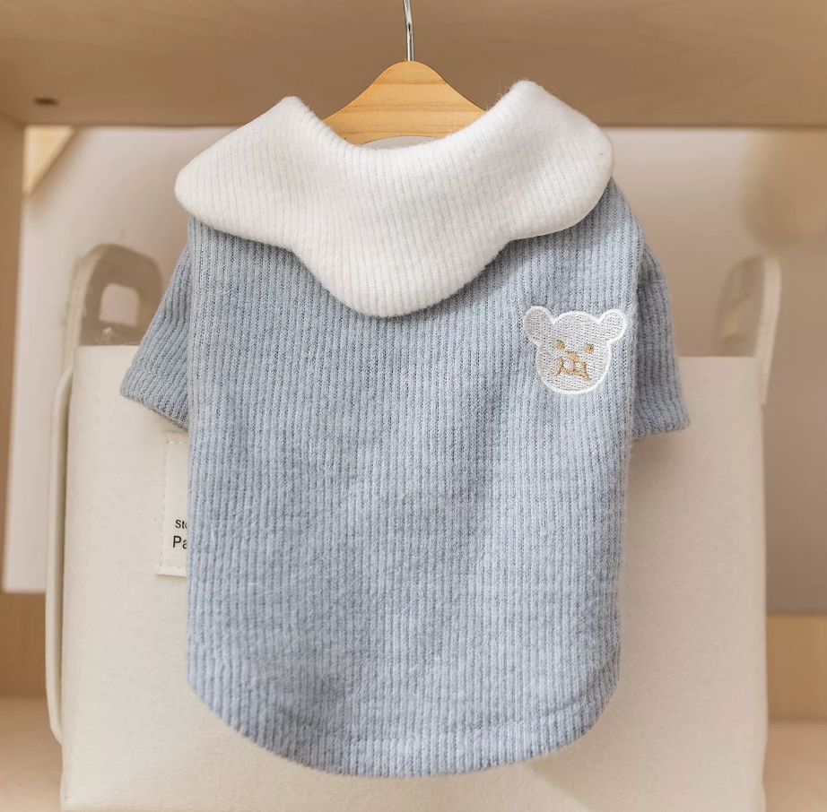 Cloud Fleece Pet Sweater – Cute Warm Dog & Cat Clothing