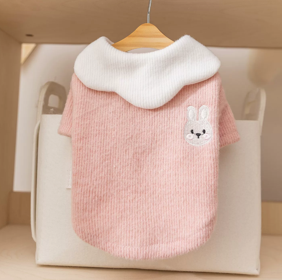 Cloud Fleece Pet Sweater – Cute Warm Dog & Cat Clothing