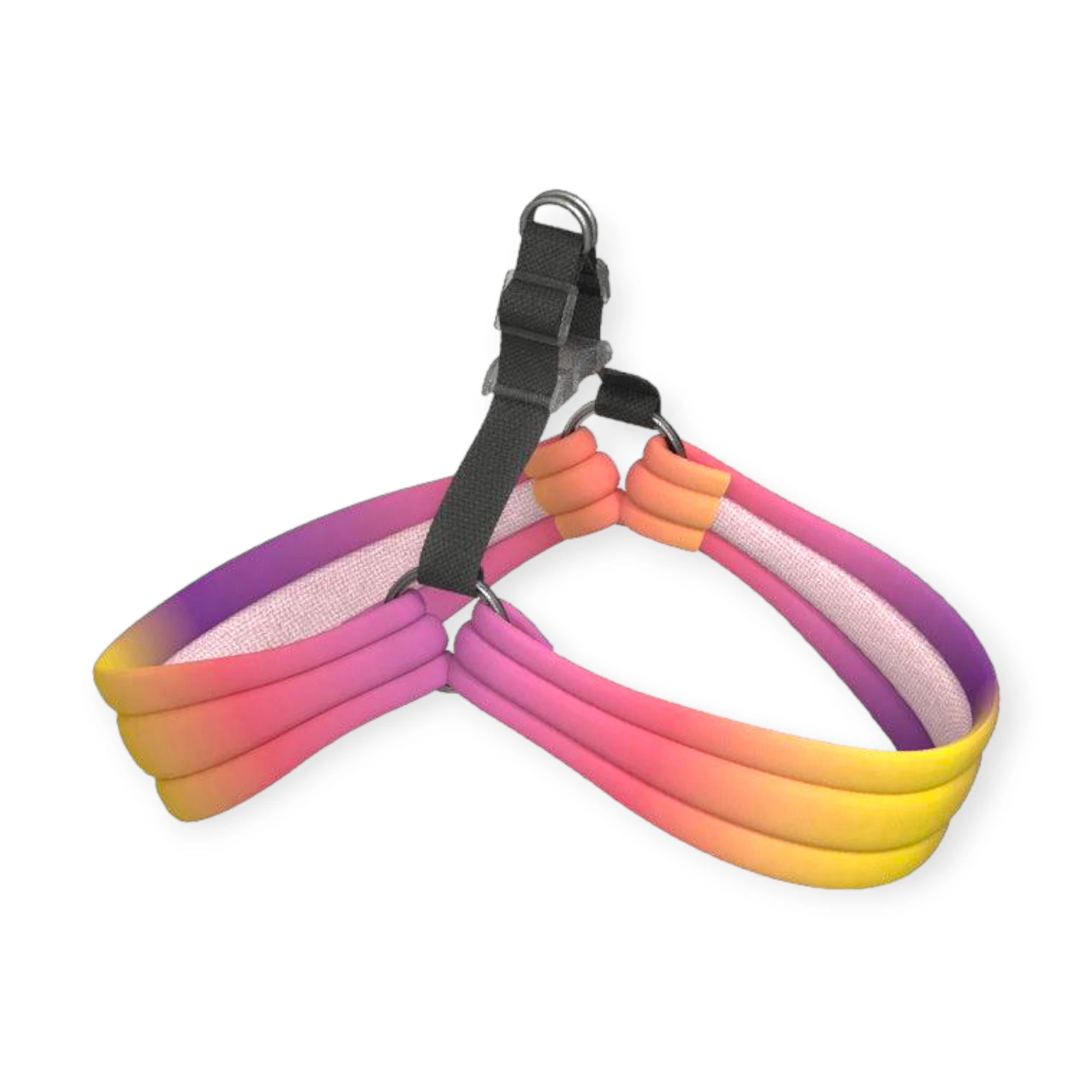 PIDAN Soft-Touch Dog Harness in Gradient Colors
