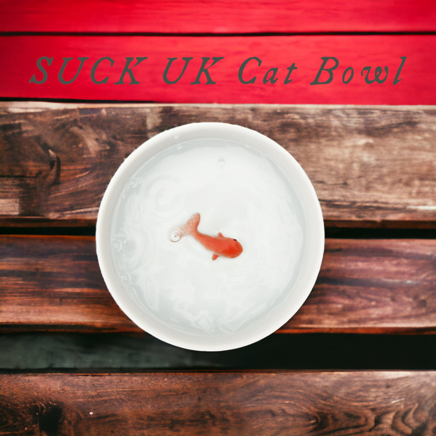 SUCK UK Cat Bowl - Goldfish: A Whimsical Dining Experience