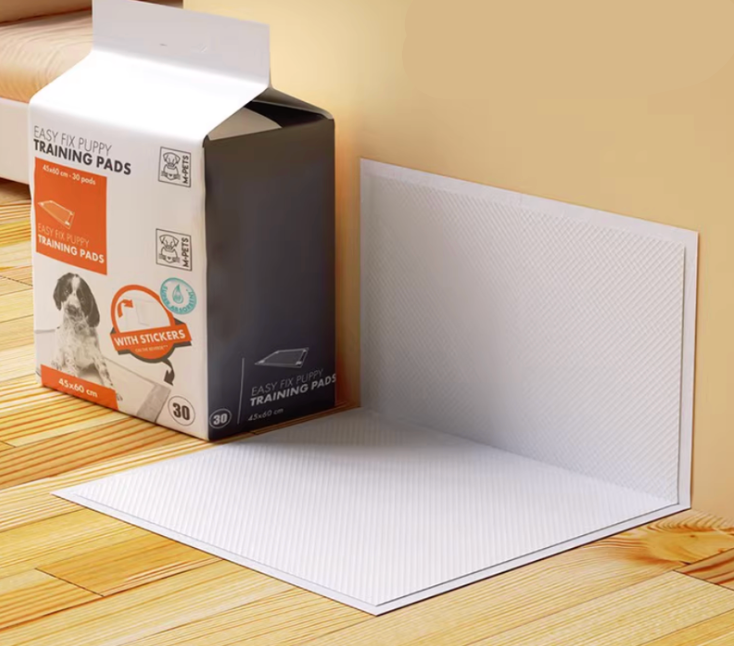 Pet Absorbent Pee Pads with Adhesive | Dog & Cat Toilet Training Pad – Thick, Leakproof, Instant Absorption