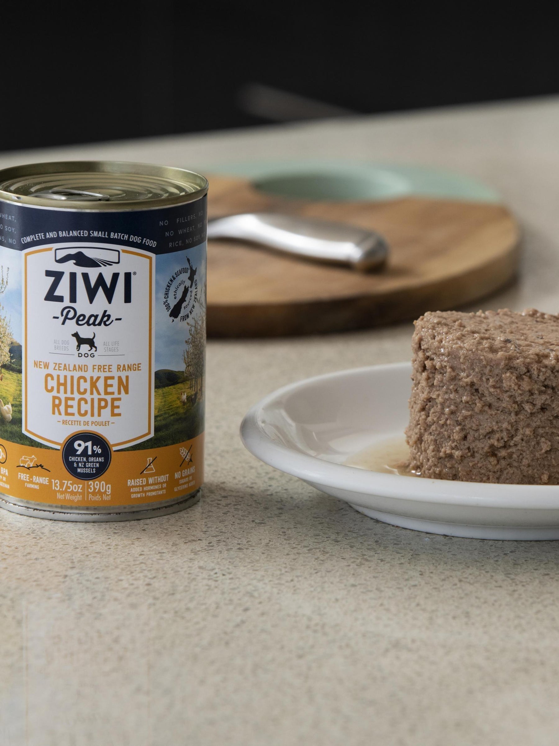 ZIWI Peak Free-Range Chicken Wet Dog Food - Ethically Raised & Nutrient-Rich for All Life Stages PAWS CLUB