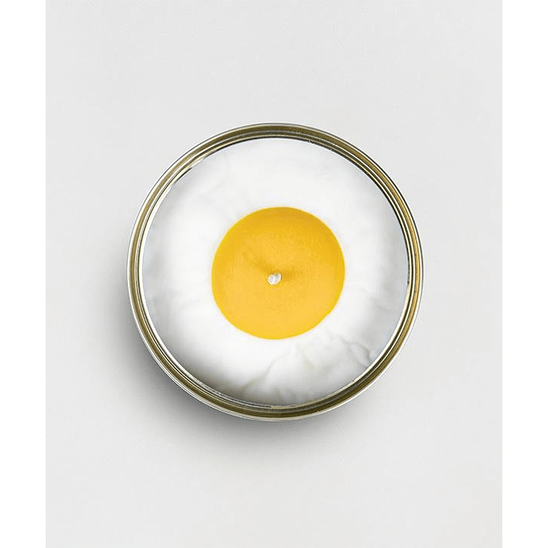 CandleCan Vanilla Egg - Handmade & Aromatically Enchanting Decorative Candle - PAWS CLUB