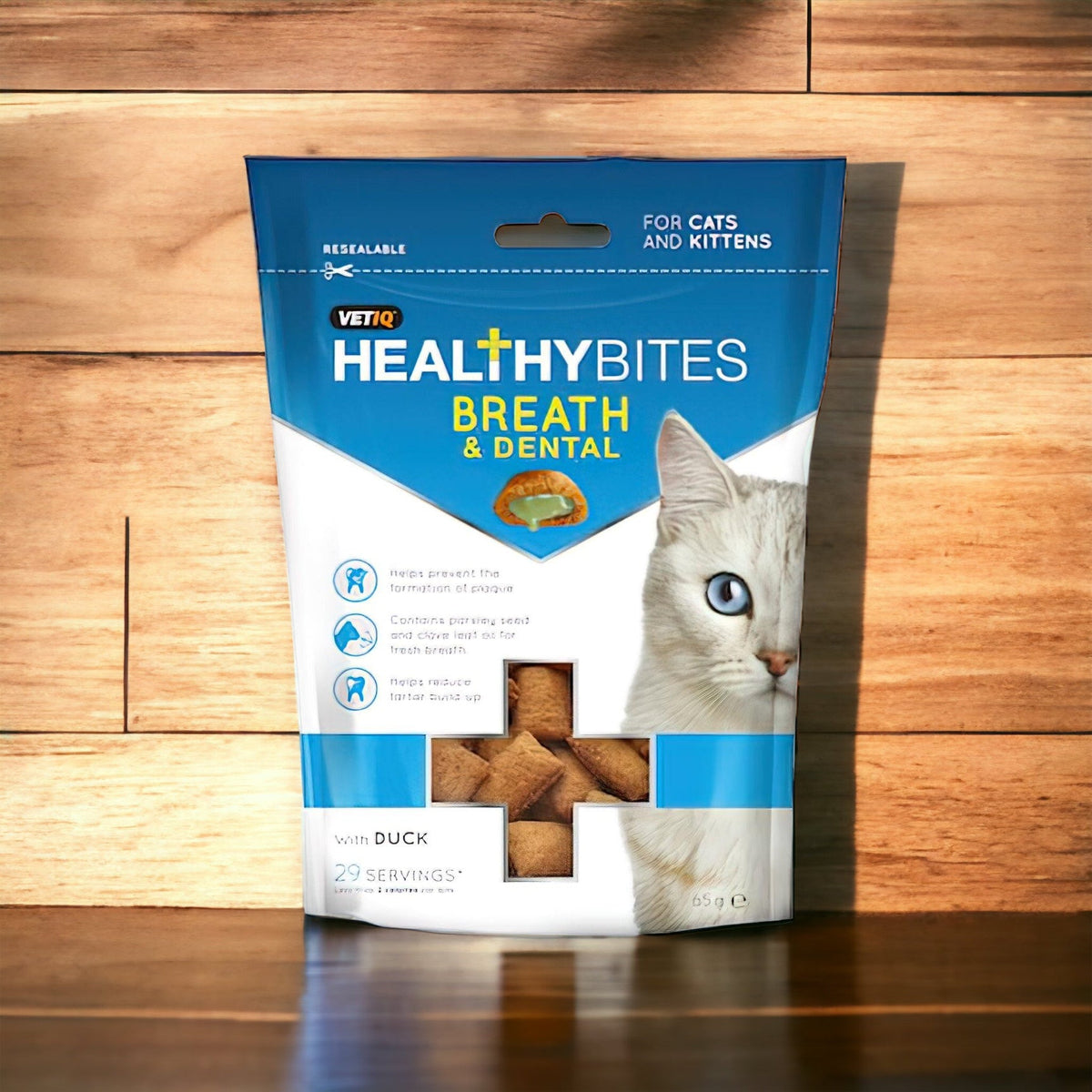 Healthy Bites Breath & Dental For Cats & Kittens - PAWS CLUB