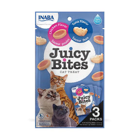 Inaba Juicy Bites Chicken and Tuna Flavors - PAWS CLUB