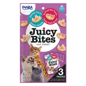 Inaba Juicy Bites Shrimp & Seafood Mix Flavour - PAWS CLUB