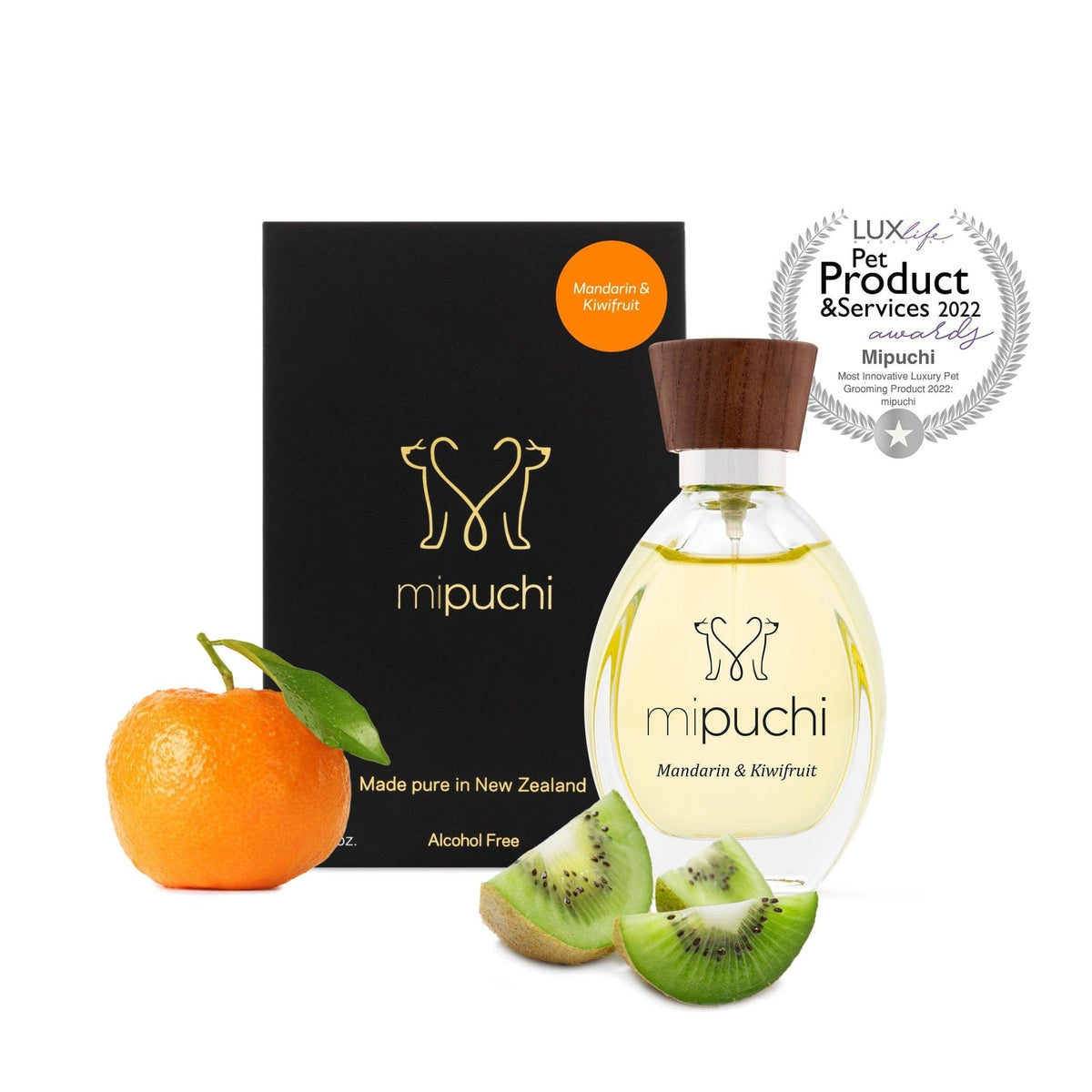 Mandarin & Kiwifruit Pet Perfume - PAWS CLUB