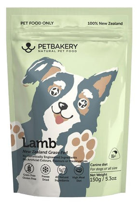 Petbakery Freeze Dried Dog Food - Lamb - PAWS CLUB