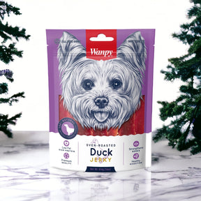 Wanpy Duck Jerky Dog Treats - Premium Duck Treats for Dogs - PAWS CLUB