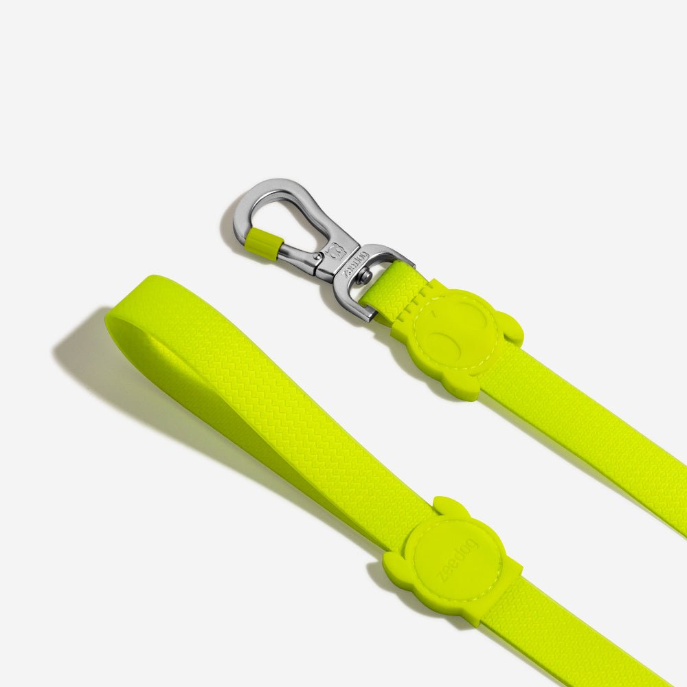 Zee.Dog Neopro Lime Leash: The Ultimate Weatherproof Leash for Your Dog - PAWS CLUB