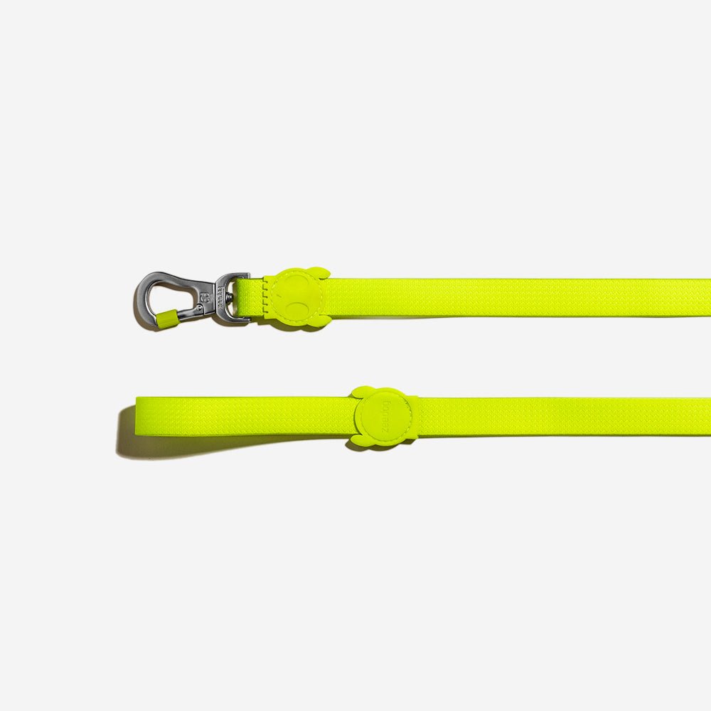 Zee.Dog Neopro Lime Leash: The Ultimate Weatherproof Leash for Your Dog - PAWS CLUB