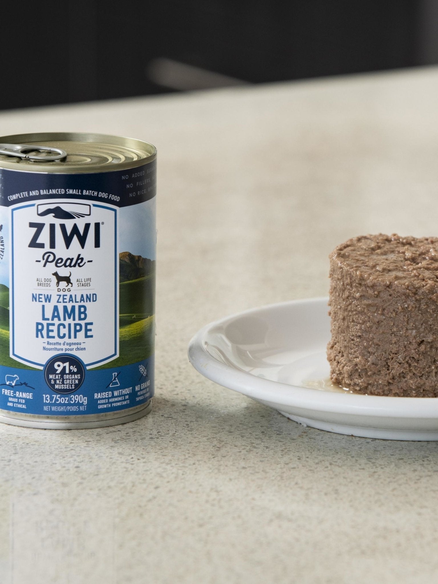 ZIWI Peak Grass-Fed Lamb Wet Dog Food - Nutritious New Zealand Recipe for All Life Stages - PAWS CLUB